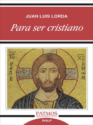 cover image of Para ser cristiano